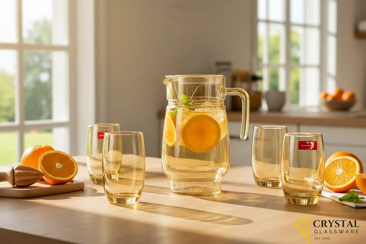 7-piece glassware set 